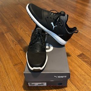 Puma Ignite PWRADAPT Caged Spiked Shoes Black Men’s Size 10.5 US